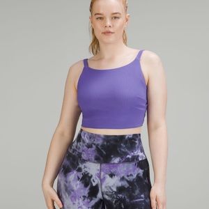 Lululemon Ribbed Back-Twist Yoga Bra